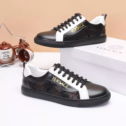 Wholesale Versace Casual Shoes For Men #1318952 $72.00 USD, Wholesale Quality Replica Versace Casual Shoes