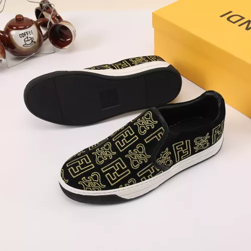 Replica Fendi Casual Shoes For Men #1318953 $76.00 USD for Wholesale
