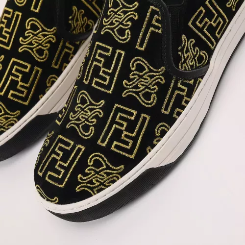 Replica Fendi Casual Shoes For Men #1318953 $76.00 USD for Wholesale