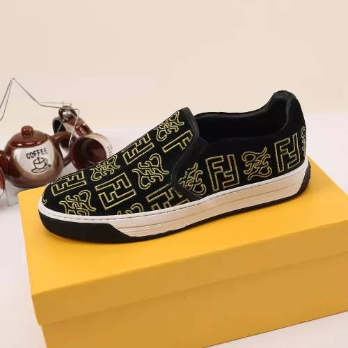 Replica Fendi Casual Shoes For Men #1318953 $76.00 USD for Wholesale