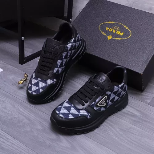 Wholesale Prada Casual Shoes For Men #1319033 $76.00 USD, Wholesale Quality Replica Prada Casual Shoes