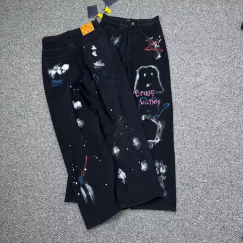 Wholesale Louis Vuitton LV Jeans For Unisex #1319122 $60.00 USD, Wholesale Quality Replica Louis Vuitton LV Jeans