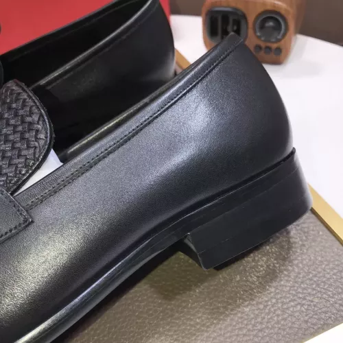 Replica Salvatore Ferragamo Leather Shoes For Men #1319148 $102.00 USD for Wholesale