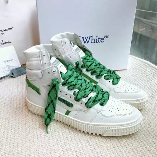 Wholesale Off-White High Tops Shoes For Men #1319159 $112.00 USD, Wholesale Quality Replica Off-White High Tops Shoes