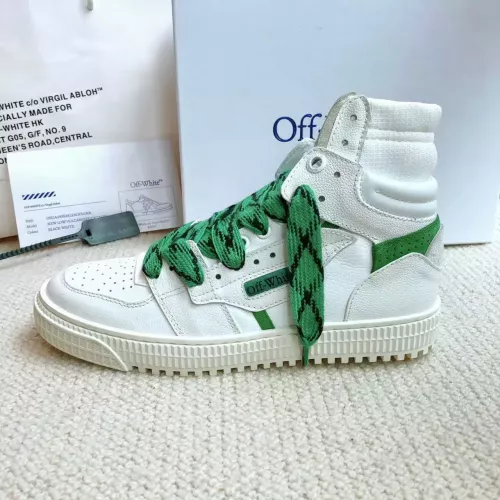 Replica Off-White High Tops Shoes For Men #1319159 $112.00 USD for Wholesale