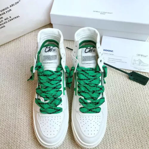 Replica Off-White High Tops Shoes For Men #1319159 $112.00 USD for Wholesale