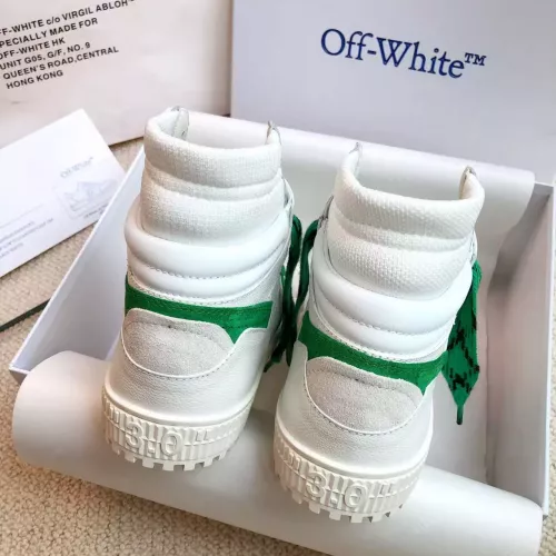 Replica Off-White High Tops Shoes For Men #1319159 $112.00 USD for Wholesale