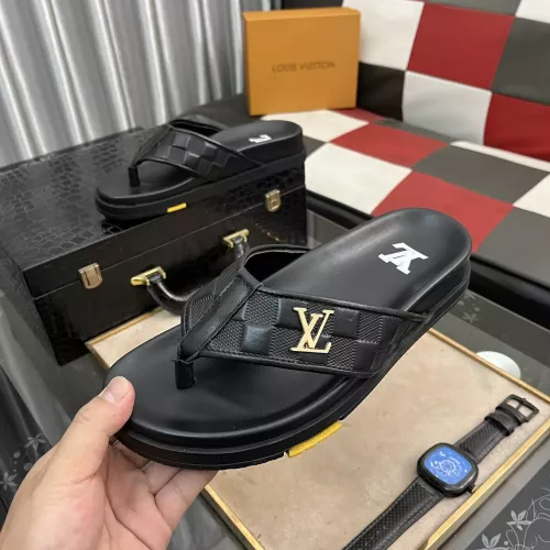 Wholesale Louis Vuitton Slippers For Men #1319169 $56.00 USD, Wholesale Quality Replica Louis Vuitton Slippers