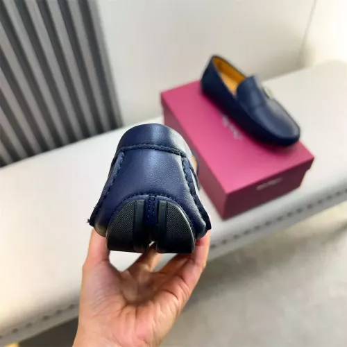 Replica Salvatore Ferragamo Leather Shoes For Men #1319310 $100.00 USD for Wholesale