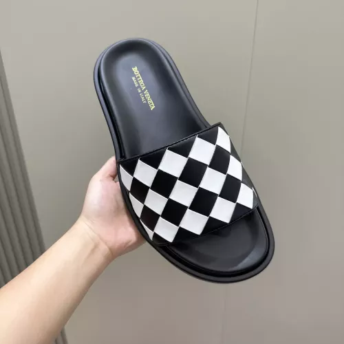 Replica Bottega Veneta BV Slippers For Men #1319438 $60.00 USD for Wholesale