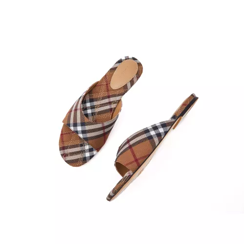 Wholesale Burberry Slippers For Women #1319534 $82.00 USD, Wholesale Quality Replica Burberry Slippers
