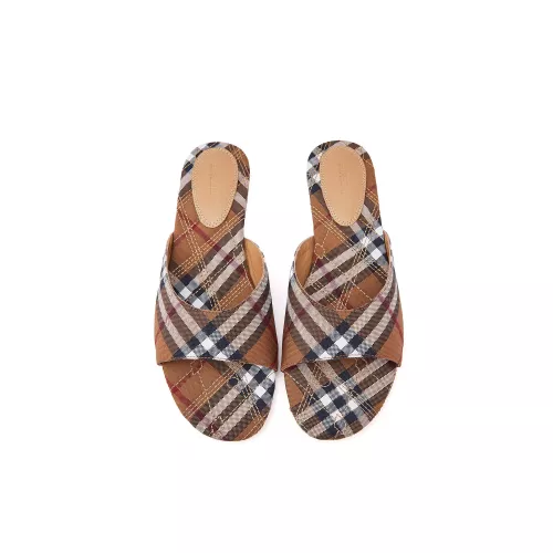 Replica Burberry Slippers For Women #1319534 $82.00 USD for Wholesale