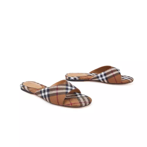 Replica Burberry Slippers For Women #1319534 $82.00 USD for Wholesale