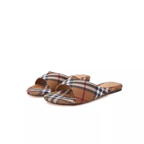 Replica Burberry Slippers For Women #1319534 $82.00 USD for Wholesale