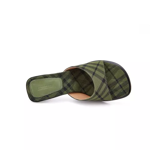 Replica Burberry Slippers For Women #1319562 $82.00 USD for Wholesale
