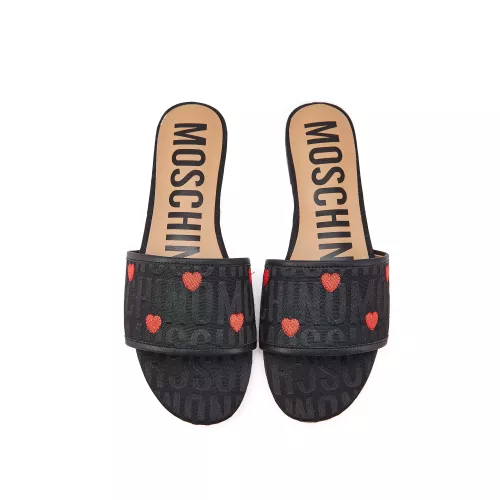 Replica Moschino Slippers For Women #1319576 $82.00 USD for Wholesale