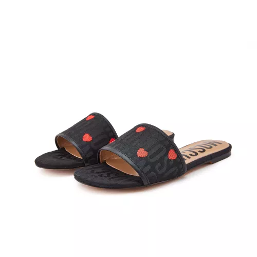 Replica Moschino Slippers For Women #1319576 $82.00 USD for Wholesale