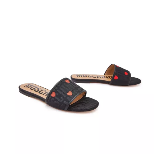 Replica Moschino Slippers For Women #1319576 $82.00 USD for Wholesale