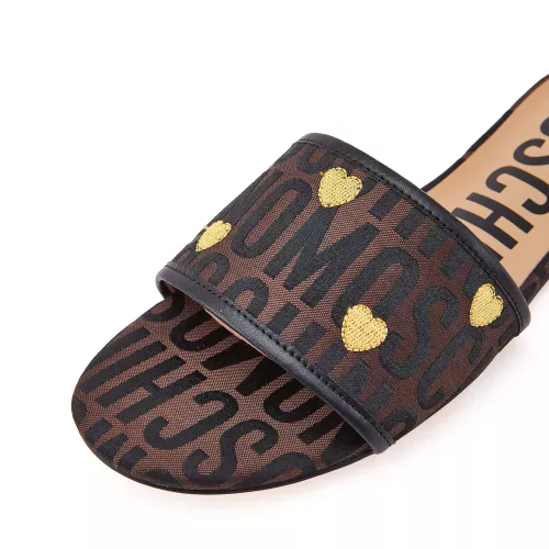 Replica Moschino Slippers For Women #1319583 $82.00 USD for Wholesale