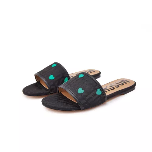 Replica Moschino Slippers For Women #1319594 $82.00 USD for Wholesale