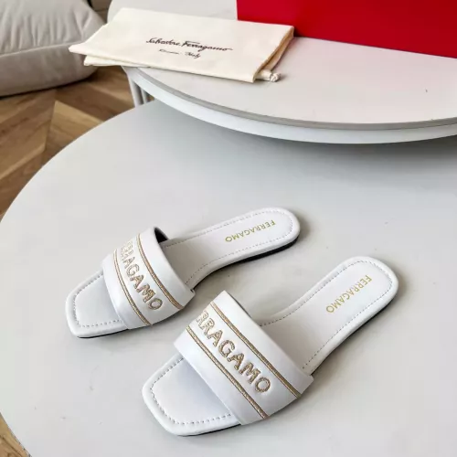 Wholesale Salvatore Ferragamo Slippers For Women #1319609 $82.00 USD, Wholesale Quality Replica Salvatore Ferragamo Slippers