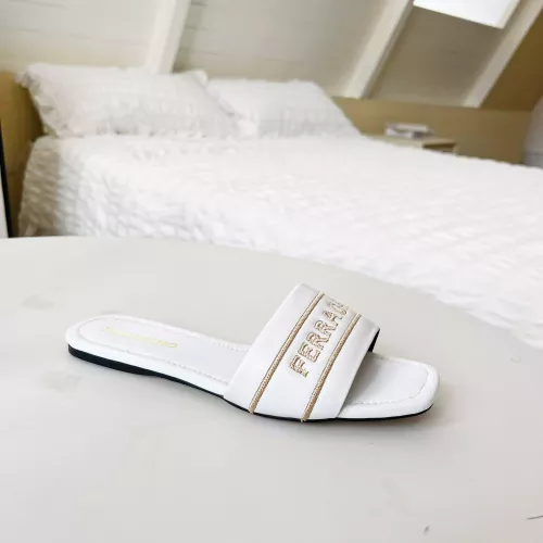 Replica Salvatore Ferragamo Slippers For Women #1319609 $82.00 USD for Wholesale