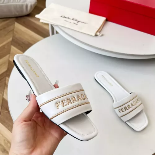 Replica Salvatore Ferragamo Slippers For Women #1319609 $82.00 USD for Wholesale