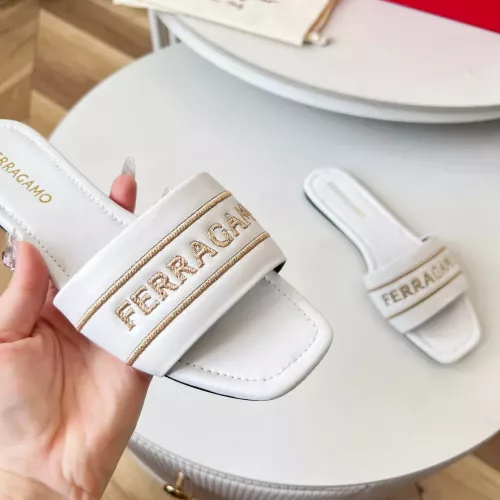 Replica Salvatore Ferragamo Slippers For Women #1319609 $82.00 USD for Wholesale