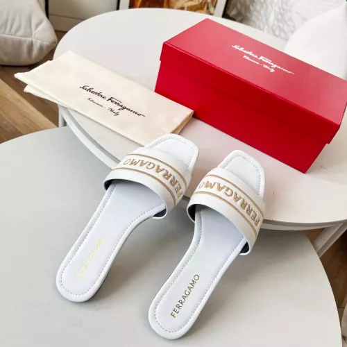 Replica Salvatore Ferragamo Slippers For Women #1319609 $82.00 USD for Wholesale