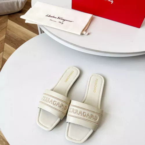 Wholesale Salvatore Ferragamo Slippers For Women #1319610 $82.00 USD, Wholesale Quality Replica Salvatore Ferragamo Slippers