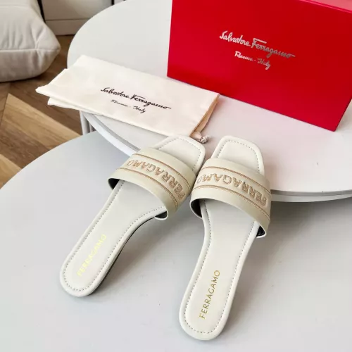 Replica Salvatore Ferragamo Slippers For Women #1319610 $82.00 USD for Wholesale