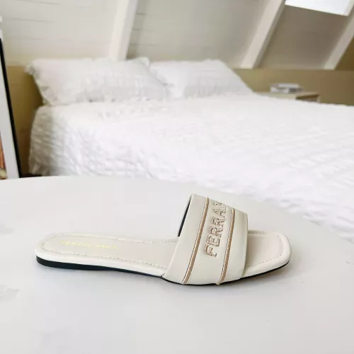 Replica Salvatore Ferragamo Slippers For Women #1319610 $82.00 USD for Wholesale