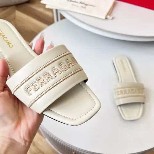 Replica Salvatore Ferragamo Slippers For Women #1319610 $82.00 USD for Wholesale