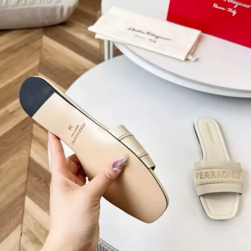 Replica Salvatore Ferragamo Slippers For Women #1319610 $82.00 USD for Wholesale