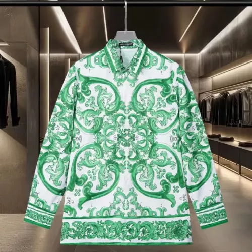 Wholesale Dolce &amp; Gabbana D&amp;G Shirts Long Sleeved For Unisex #1319614 $60.00 USD, Wholesale Quality Replica Dolce &amp; Gabbana D&amp;G Shirts