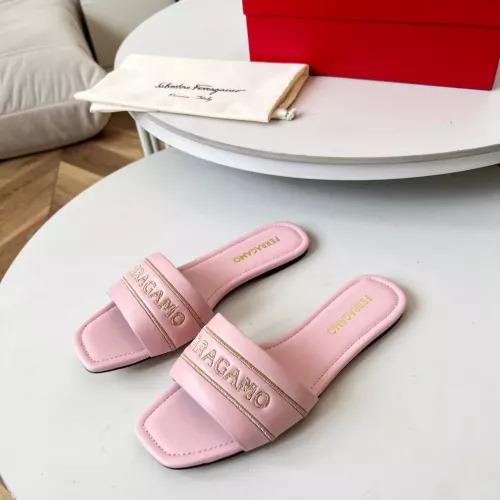 Wholesale Salvatore Ferragamo Slippers For Women #1319616 $82.00 USD, Wholesale Quality Replica Salvatore Ferragamo Slippers