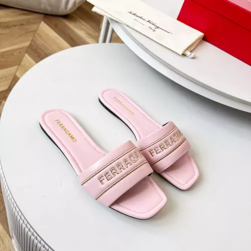 Replica Salvatore Ferragamo Slippers For Women #1319616 $82.00 USD for Wholesale