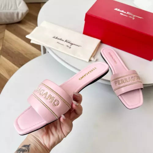Replica Salvatore Ferragamo Slippers For Women #1319616 $82.00 USD for Wholesale