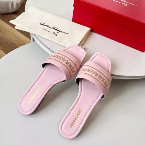 Replica Salvatore Ferragamo Slippers For Women #1319616 $82.00 USD for Wholesale