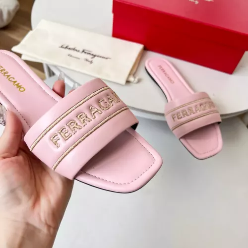 Replica Salvatore Ferragamo Slippers For Women #1319616 $82.00 USD for Wholesale