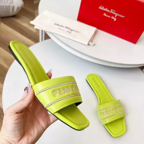 Replica Salvatore Ferragamo Slippers For Women #1319617 $82.00 USD for Wholesale