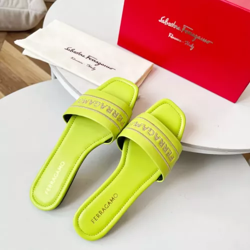 Replica Salvatore Ferragamo Slippers For Women #1319617 $82.00 USD for Wholesale