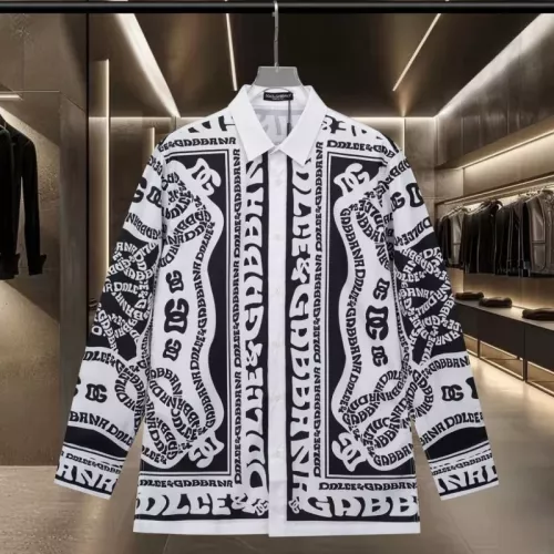 Wholesale Dolce &amp; Gabbana D&amp;G Shirts Long Sleeved For Unisex #1319618 $60.00 USD, Wholesale Quality Replica Dolce &amp; Gabbana D&amp;G Shirts