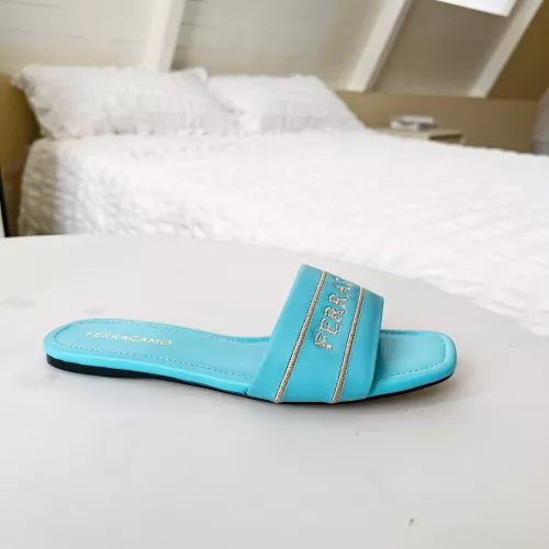 Replica Salvatore Ferragamo Slippers For Women #1319619 $82.00 USD for Wholesale