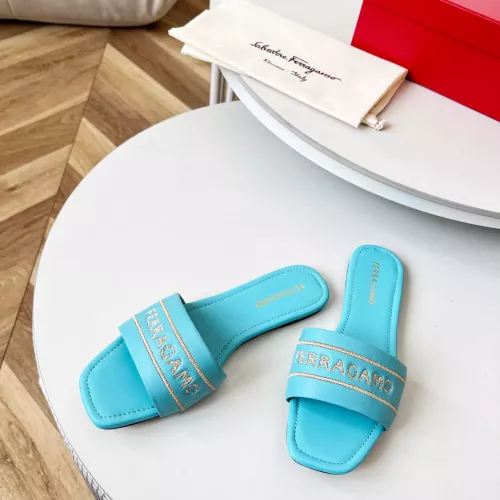 Replica Salvatore Ferragamo Slippers For Women #1319619 $82.00 USD for Wholesale
