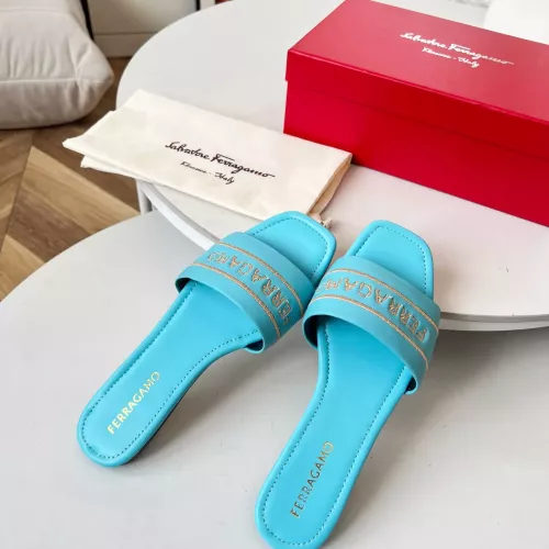 Replica Salvatore Ferragamo Slippers For Women #1319619 $82.00 USD for Wholesale
