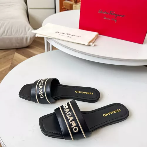 Wholesale Salvatore Ferragamo Slippers For Women #1319620 $82.00 USD, Wholesale Quality Replica Salvatore Ferragamo Slippers