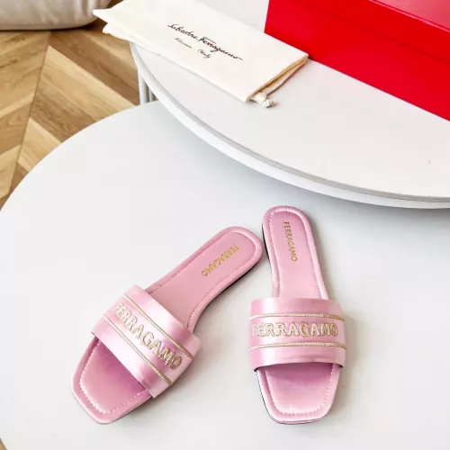 Replica Salvatore Ferragamo Slippers For Women #1319622 $82.00 USD for Wholesale