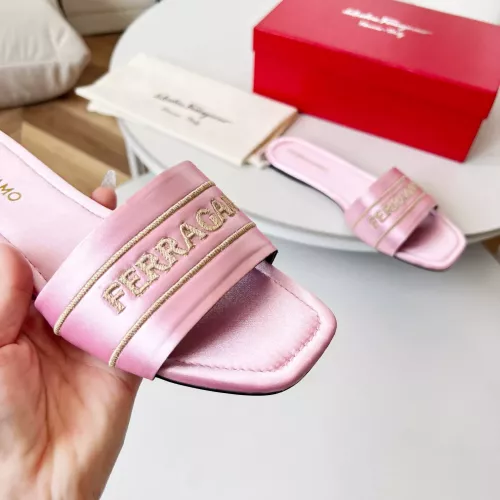 Replica Salvatore Ferragamo Slippers For Women #1319622 $82.00 USD for Wholesale