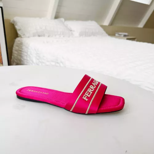 Replica Salvatore Ferragamo Slippers For Women #1319623 $82.00 USD for Wholesale